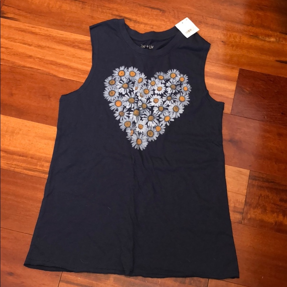 Sunflower tank top